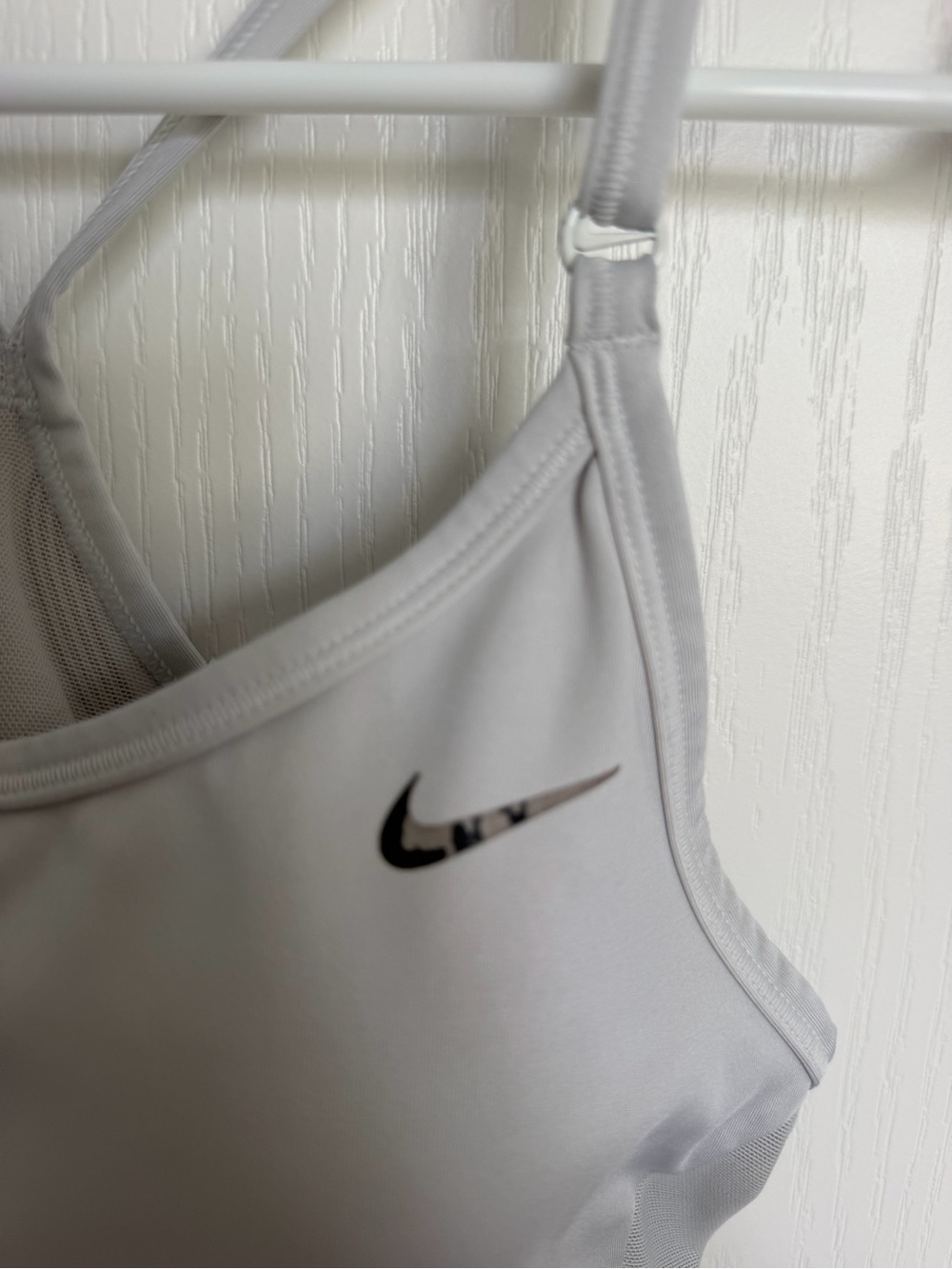 Nike Indy Sports Bra in White - Picture 3 of 5